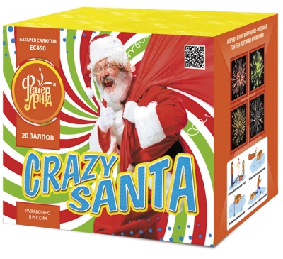 CRAZY SANTA Фейерверк купить в Лебедяни | lebedyan.salutsklad.ru