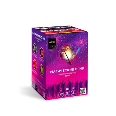 Магические огни Батарея салютов купить в Лебедяни | lebedyan.salutsklad.ru