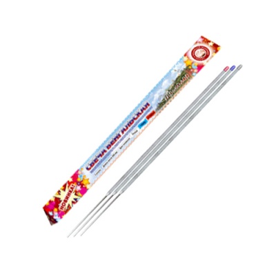 Триколор 300 мм. Бенгальские огни цветные купить в Лебедяни | lebedyan.salutsklad.ru