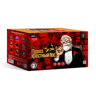 Мороз Крестный нос Батарея салютов купить в Лебедяни | lebedyan.salutsklad.ru