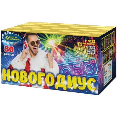 Новогодиус Фейерверк купить в Лебедяни | lebedyan.salutsklad.ru