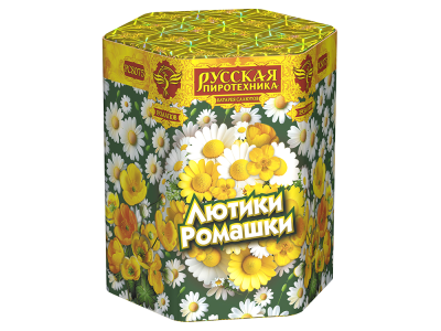 Лютики-Ромашки Фейерверк купить в Лебедяни | lebedyan.salutsklad.ru