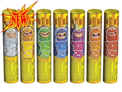 Цветной дым 25 Цветной дым купить в Лебедяни | lebedyan.salutsklad.ru